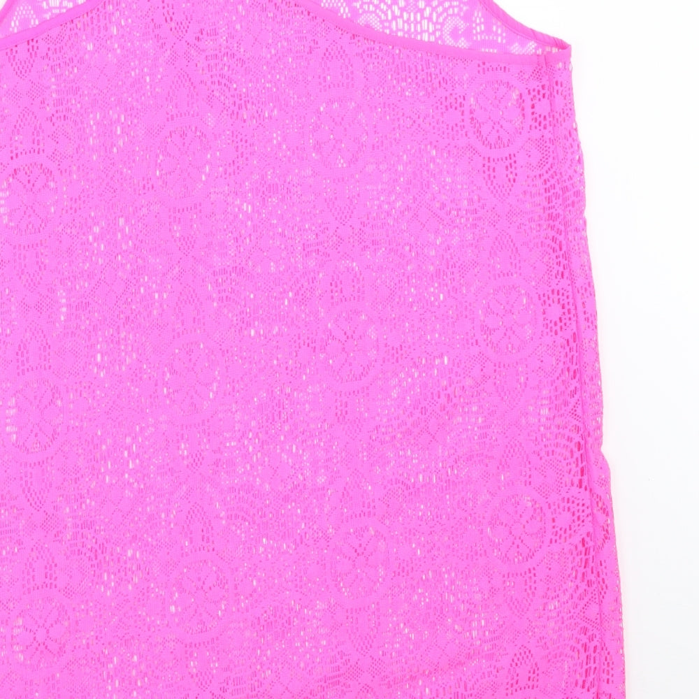 Studio Womens Pink   Basic Tank Size 20