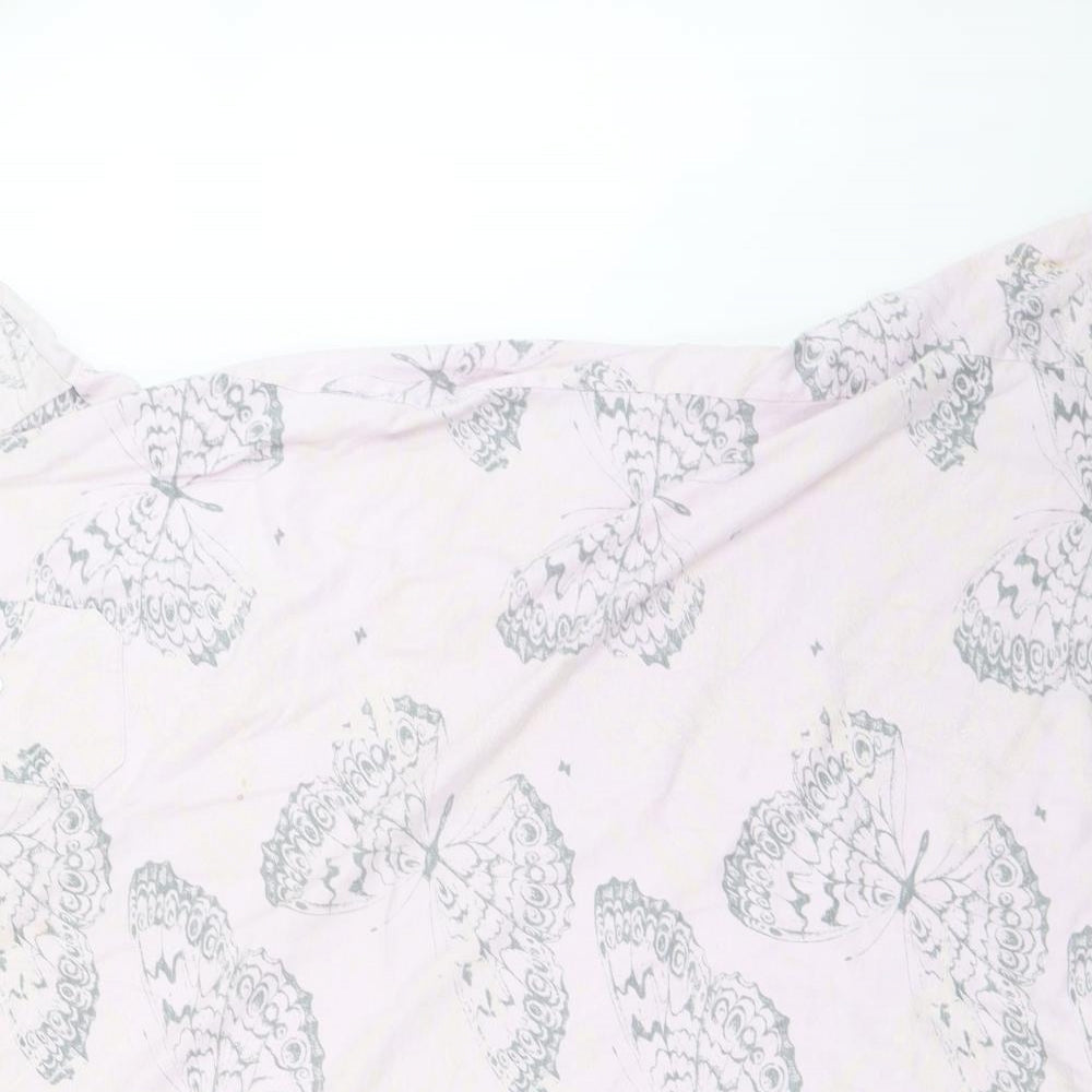 Peacocks Womens Pink Solid  Top Pyjama Top Size 18
