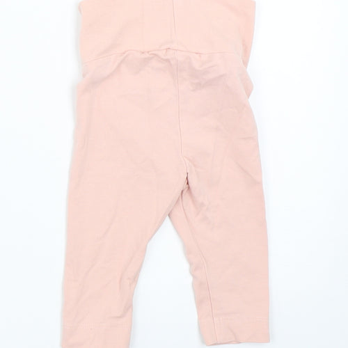 H&M Girls Pink   Capri Trousers Size 3-6 Months