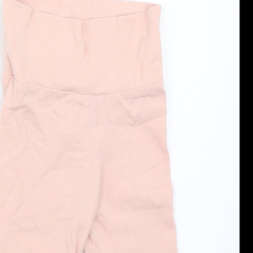 H&M Girls Pink   Capri Trousers Size 3-6 Months