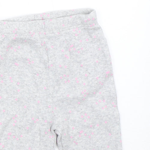 Mothercare Girls Grey   Jogger Trousers Size 0-3 Months