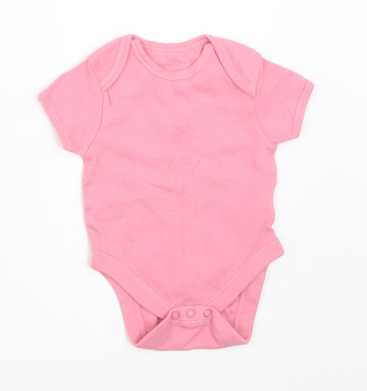 Primark Girls Pink Babygrow One-Piece Size 0-3 Months