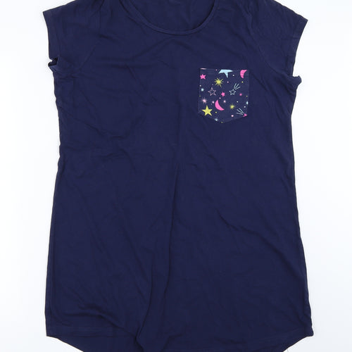 George Womens Blue Solid  Top Dress Size 16