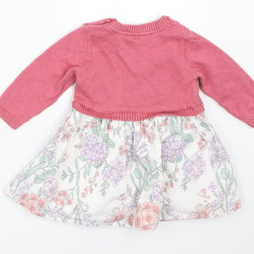 TU Girls Pink   Fit & Flare  Size 3-6 Months