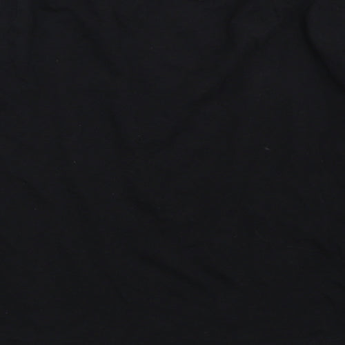 George Girls Black   Basic T-Shirt Size 9-10 Years  - dance