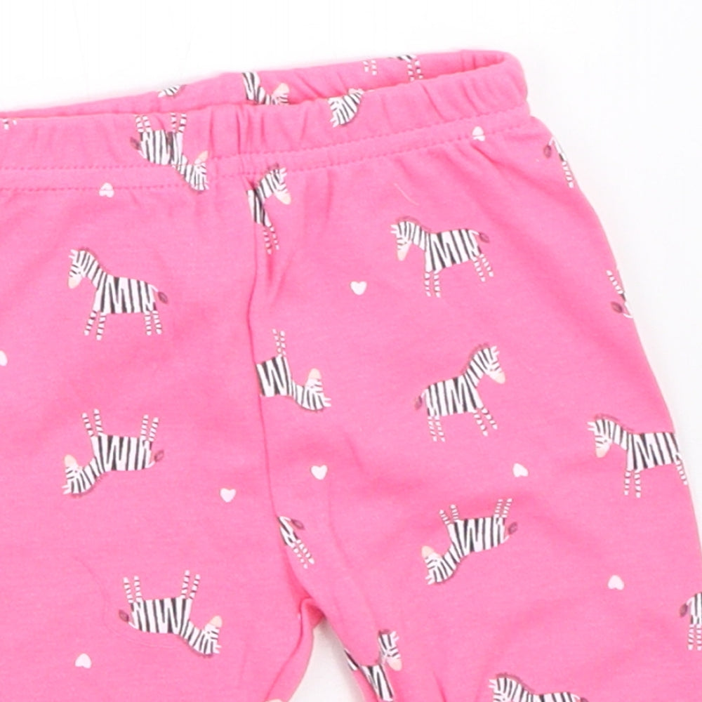 Primark Girls Pink   Jogger Trousers Size 0-3 Months
