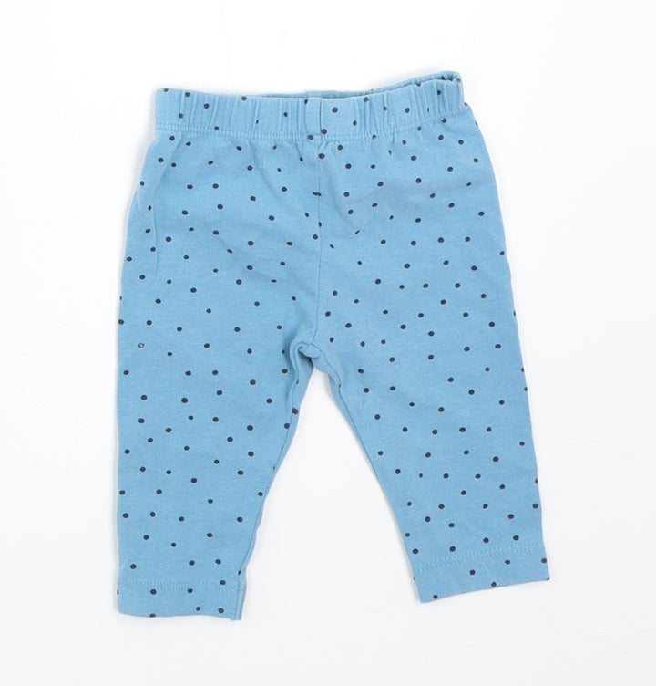 John Lewis Girls Blue Capri Leggings Size 0-3 Months