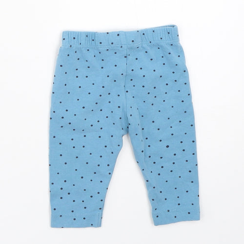 John Lewis Girls Blue   Capri Leggings Size 0-3 Months