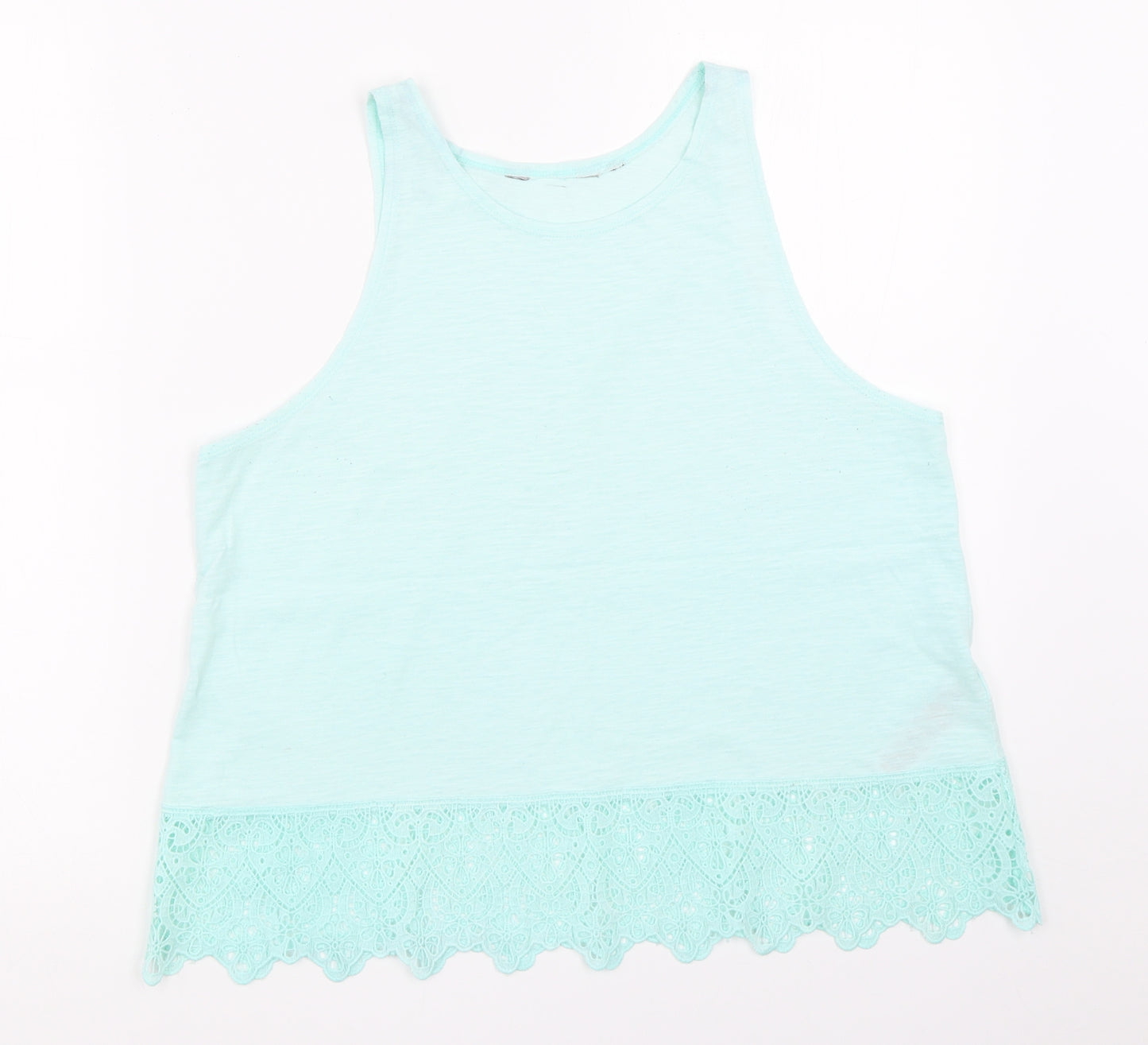 New Look Womens Green   Basic Tank Size 12