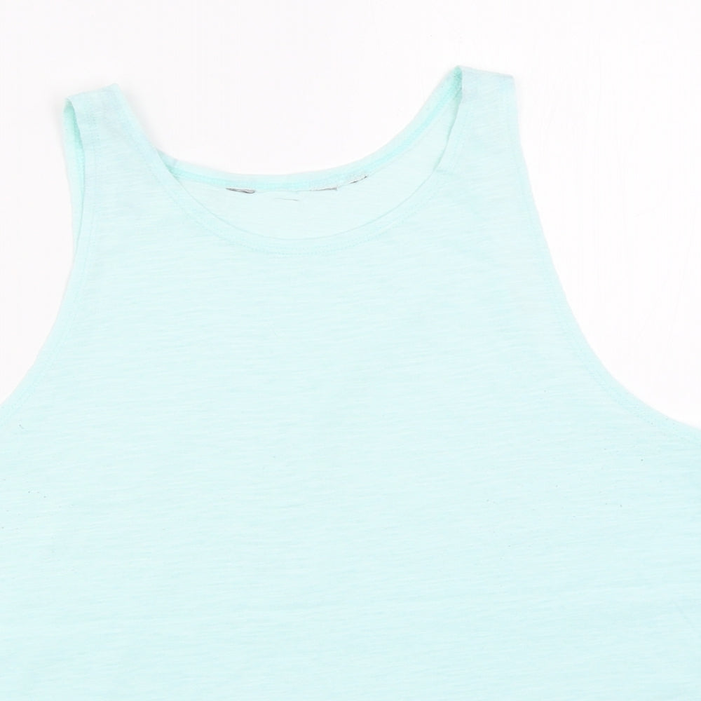 New Look Womens Green   Basic Tank Size 12
