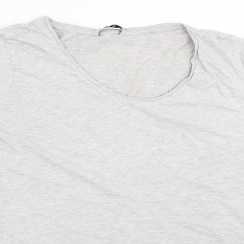 Very Womens Grey   Basic T-Shirt Size 18