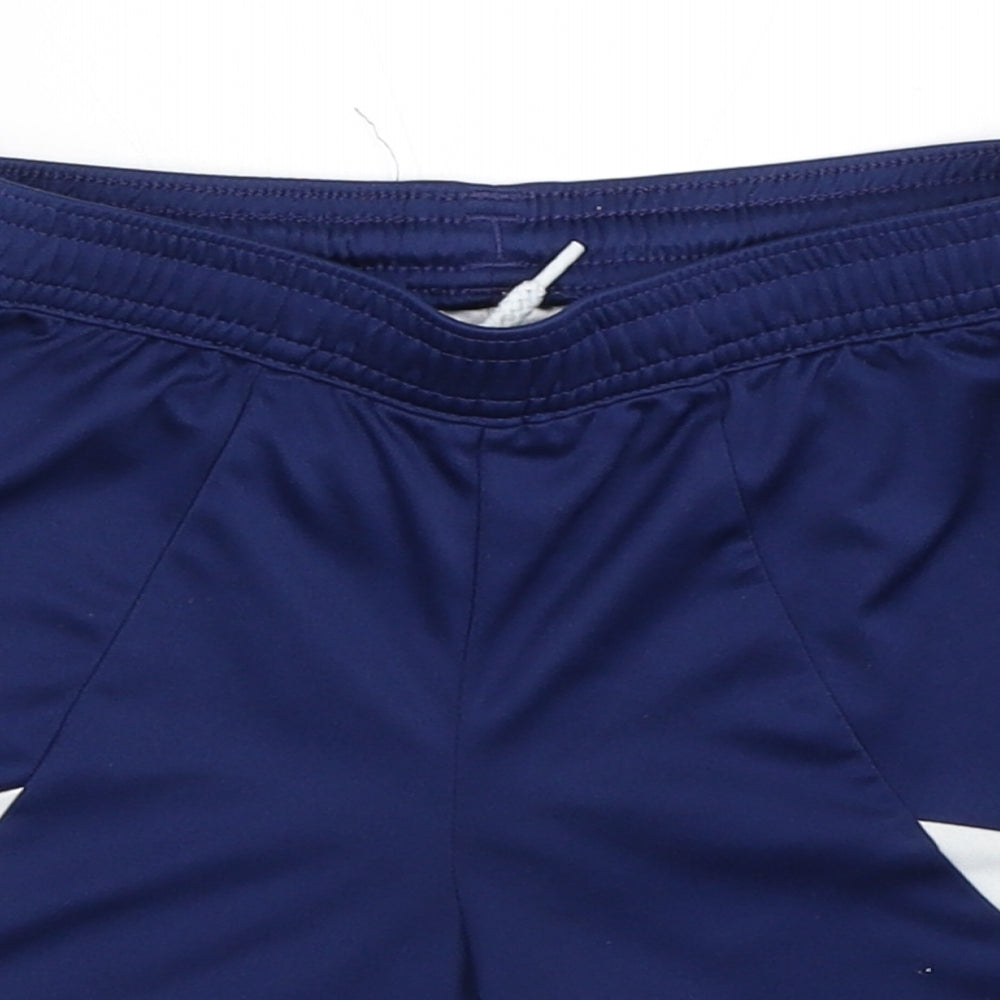 adidas Boys Blue   Sweat Shorts Size S