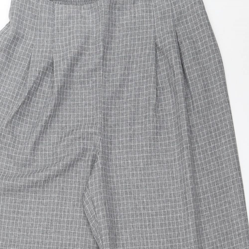 Primark Womens Grey   Cropped Trousers Size 16 L22 in