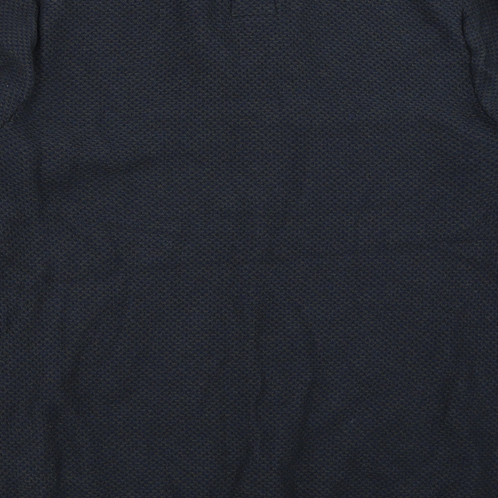 Fat Face Mens Blue   Henley Sweatshirt Size XL