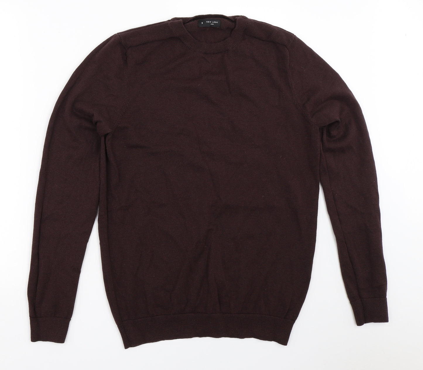 New Look Mens Brown   Pullover Jumper Size S