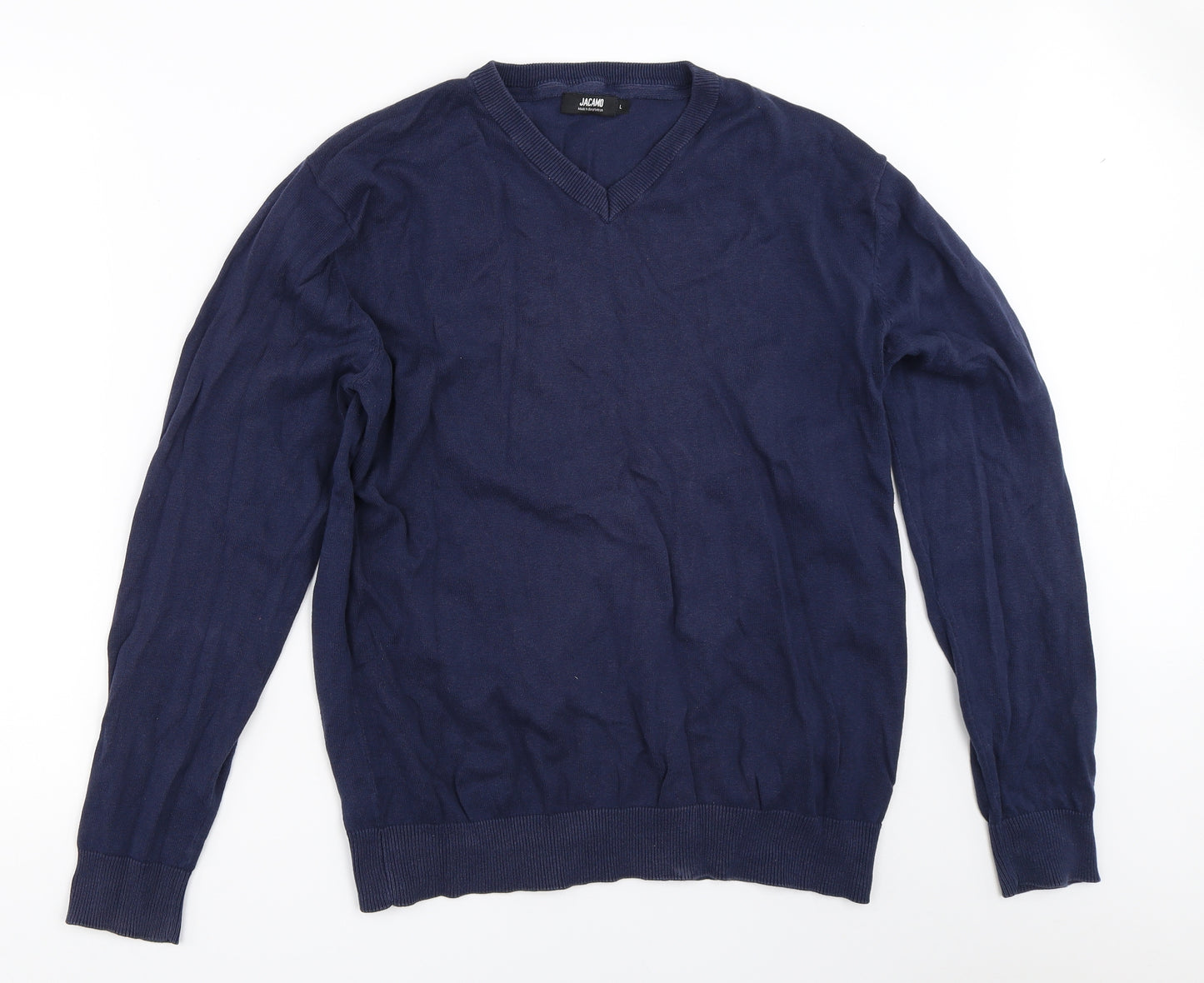 Jacamo Mens Blue   Pullover Jumper Size L