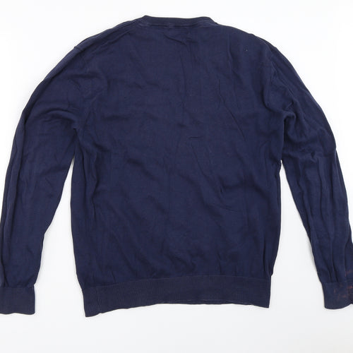 Jacamo Mens Blue   Pullover Jumper Size L