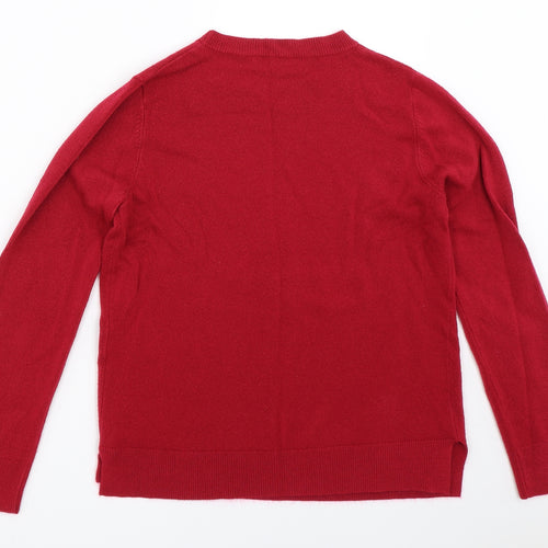 Marks and Spencer Womens Pink   Pullover Jumper Size 12