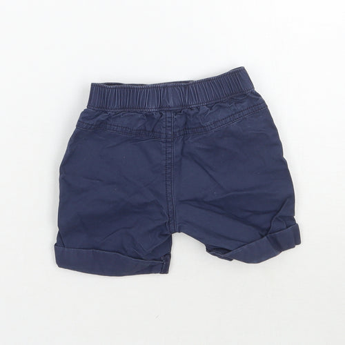 George Boys Blue   Cargo Trousers Size 3-6 Months  - Disney