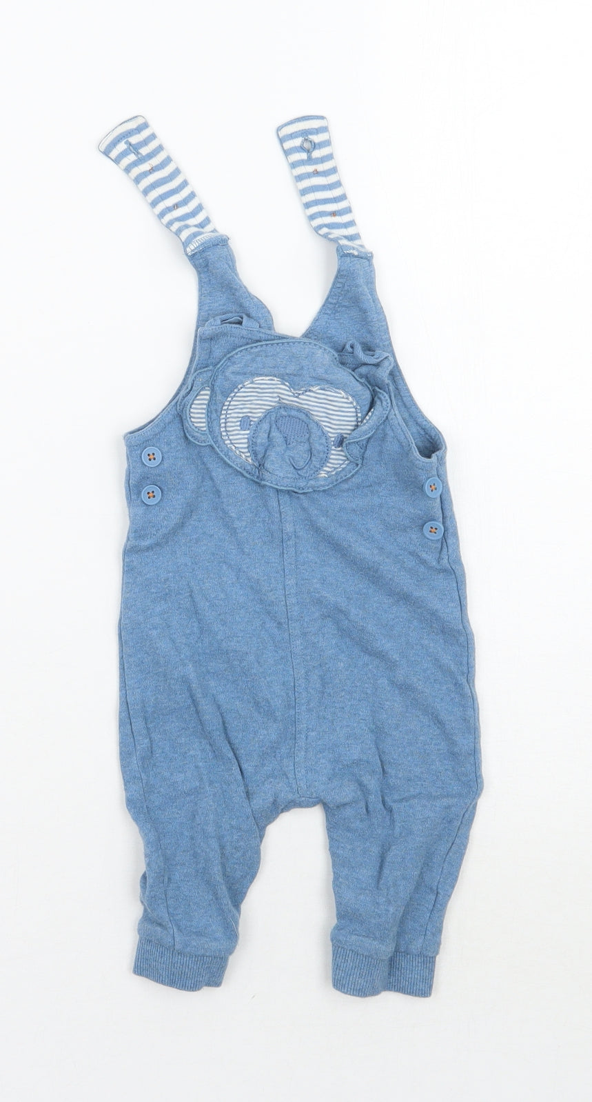 George Boys Blue   Babygrow One-Piece Size 3-6 Months