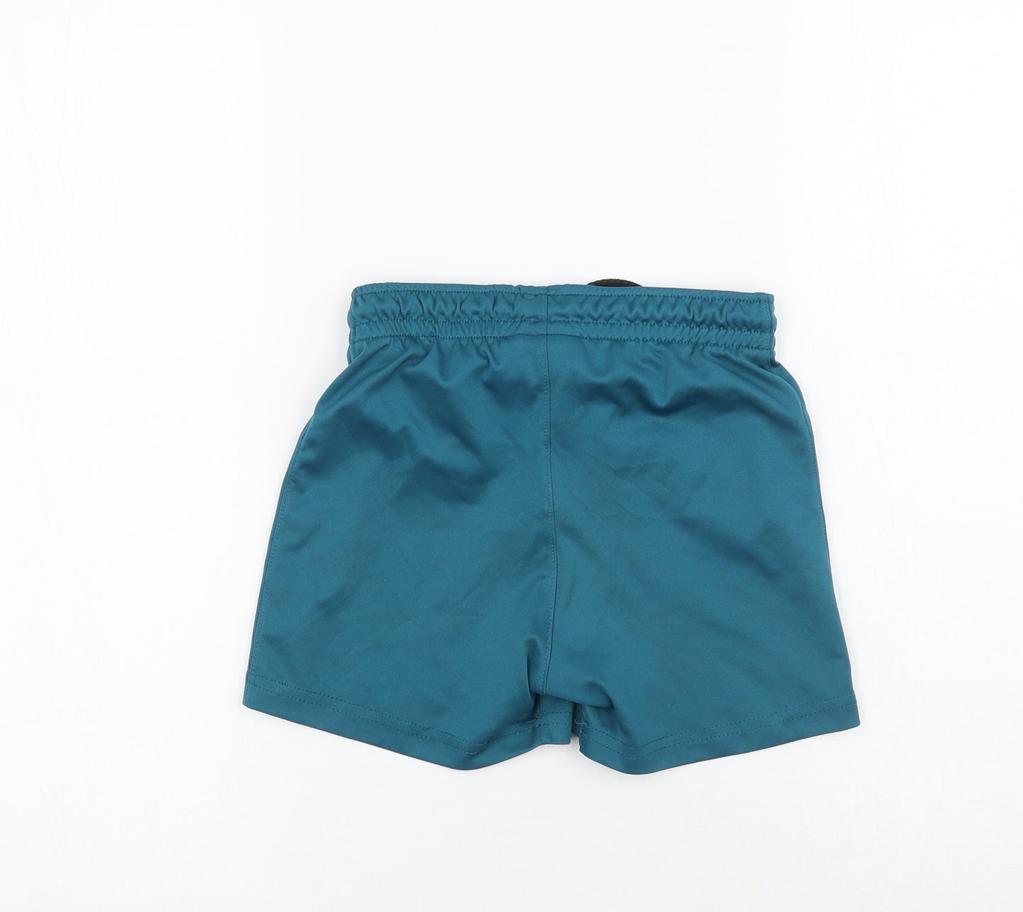 Preworn Boys Green   Sweat Shorts Size 6 Years - Real Madrid