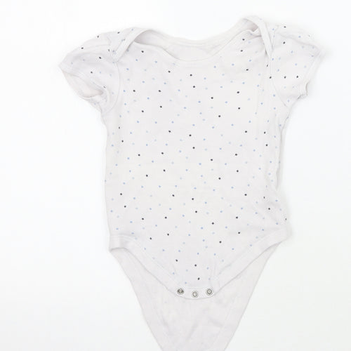 Primark Baby White Geometric  Babygrow One-Piece Size 18-24 Months