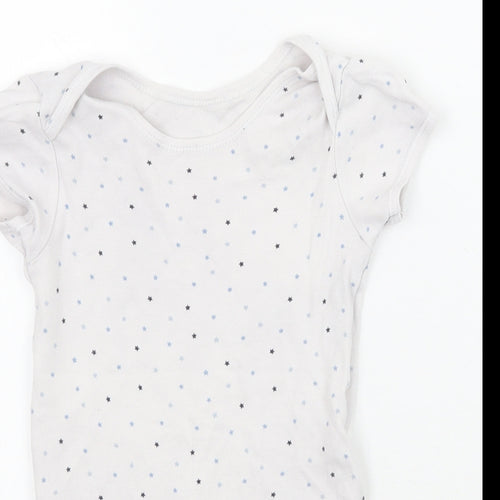 Primark Baby White Geometric  Babygrow One-Piece Size 18-24 Months