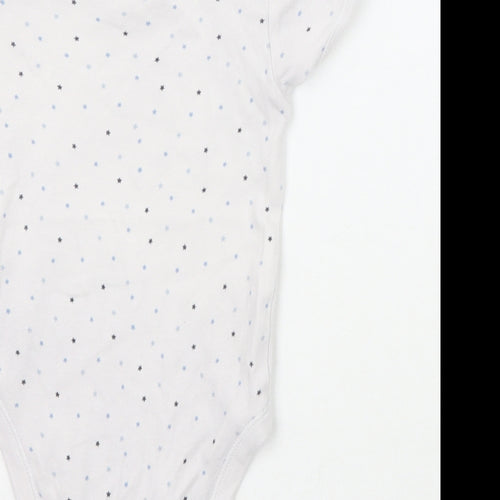 Primark Baby White Geometric  Babygrow One-Piece Size 18-24 Months