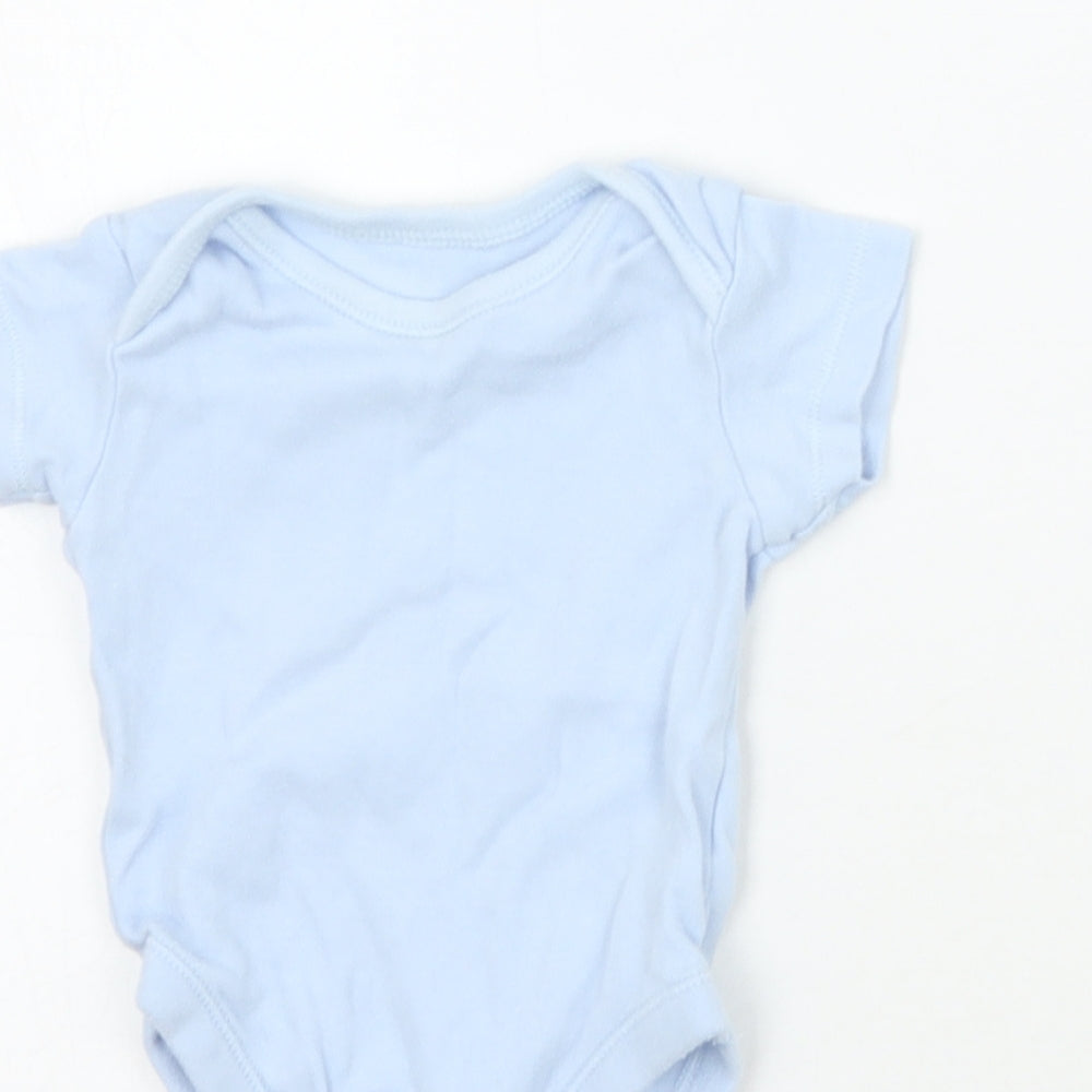 Nutmeg Baby Blue   Babygrow One-Piece Size 0-3 Months