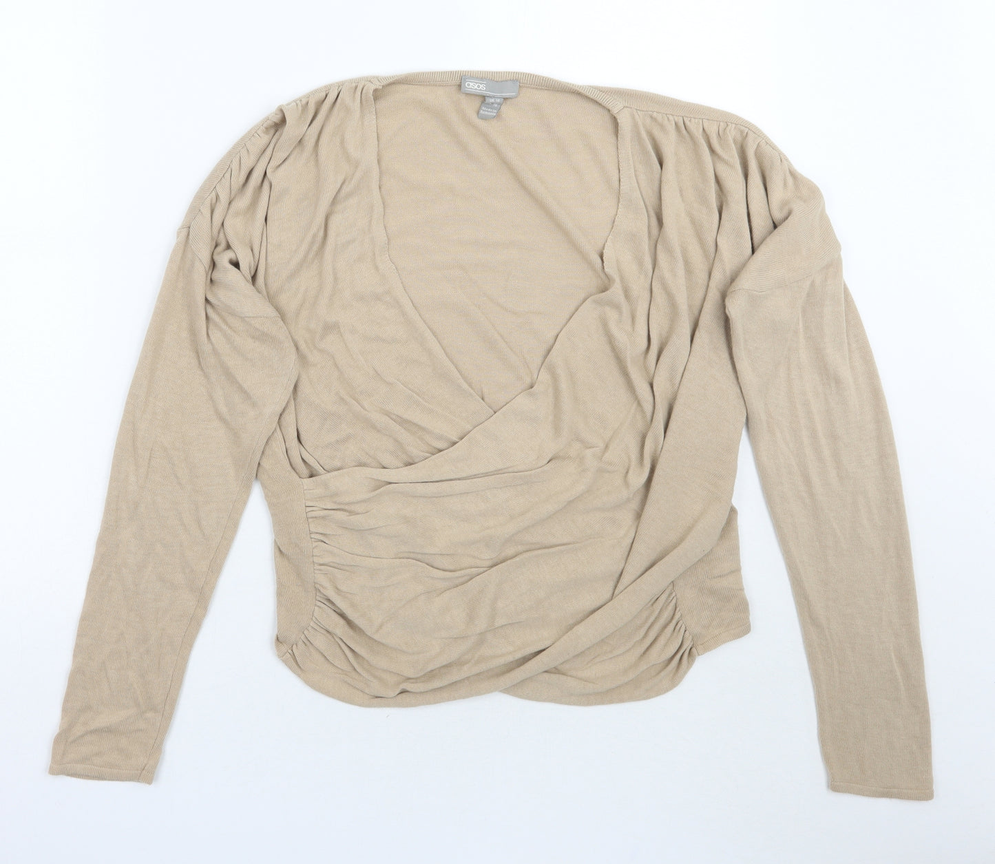 ASOS Womens Beige   Pullover Jumper Size 14