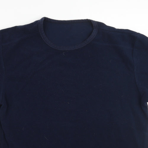 Thermal Womens Blue   Basic T-Shirt Size L