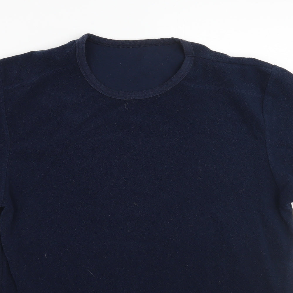 Thermal Womens Blue   Basic T-Shirt Size L