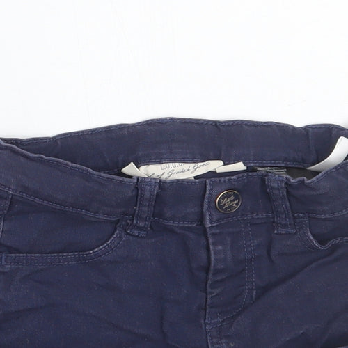 H&M Girls Blue   Cut-Off Shorts Size 5-6 Years