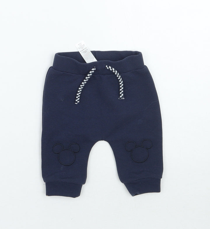 George Baby Blue   Sweatpants Trousers Size 0-3 Months  - Disney