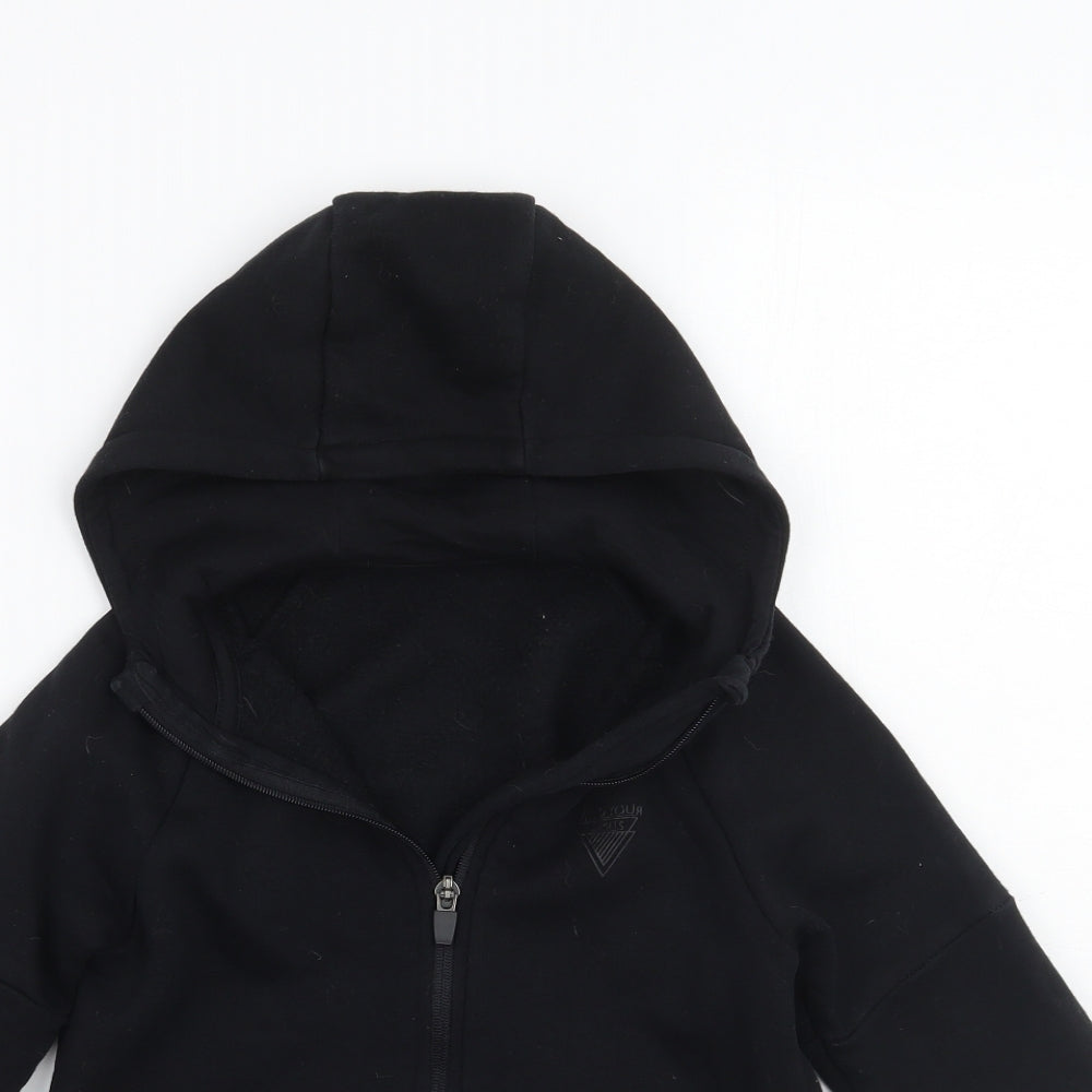 George Boys Black   Jacket Coat Size 5-6 Years