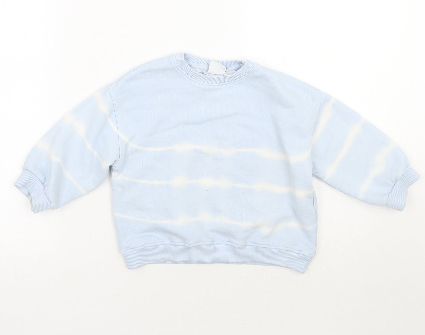 Zara Girls Blue   Pullover Jumper Size 18-24 Months