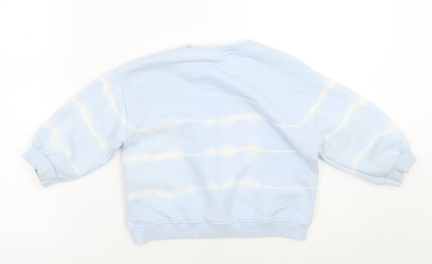 Zara Girls Blue   Pullover Jumper Size 18-24 Months