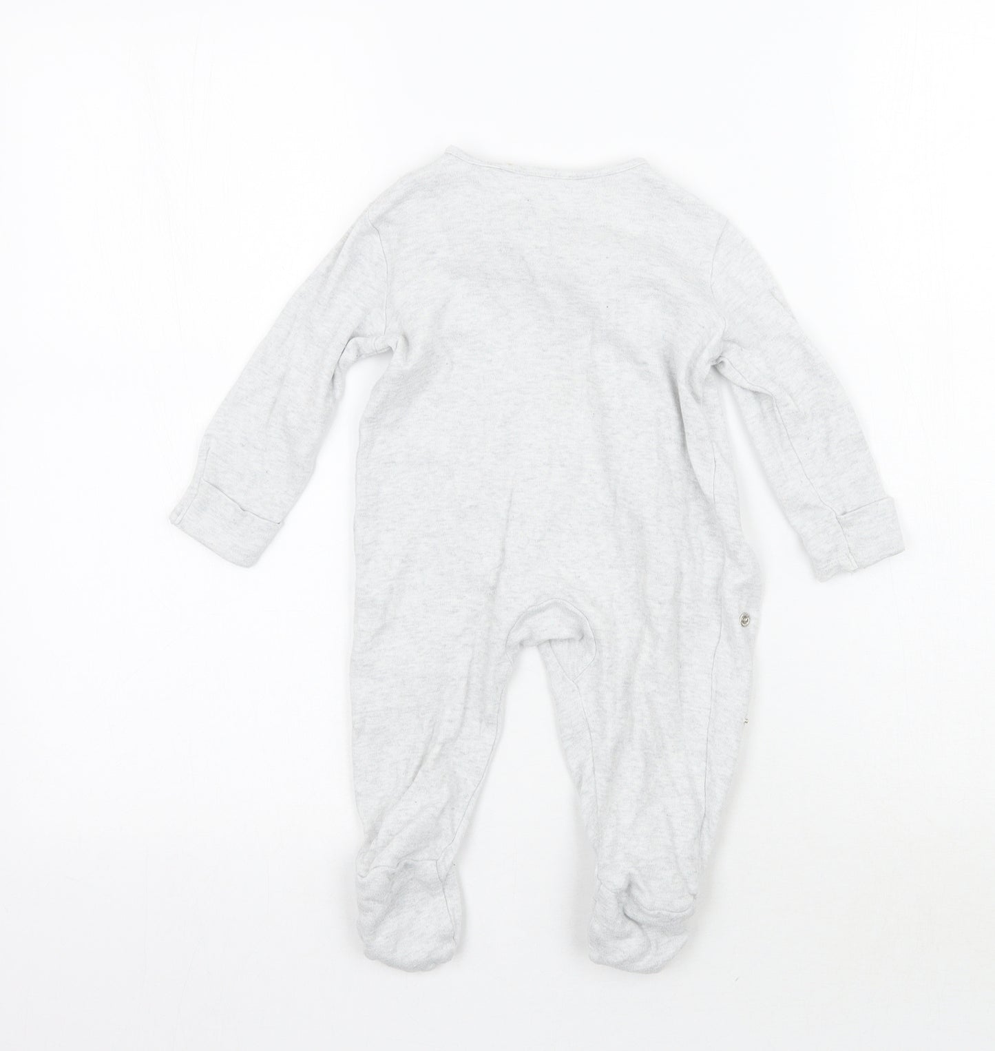 George Baby Grey   Babygrow One-Piece Size 3-6 Months