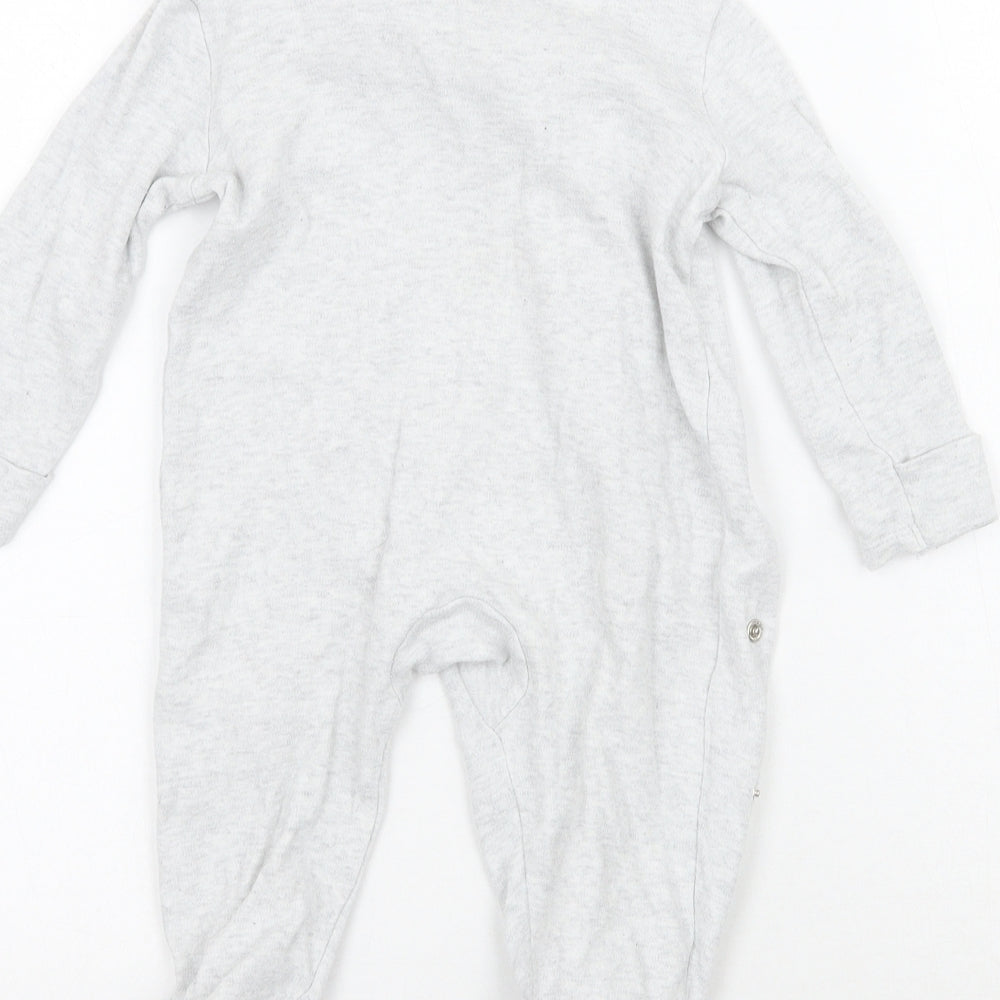 George Baby Grey   Babygrow One-Piece Size 3-6 Months