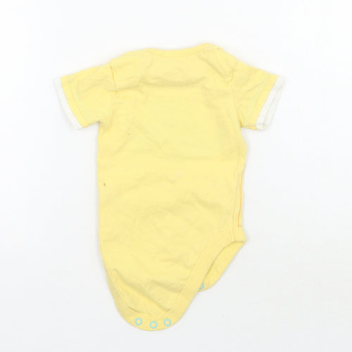 George Baby Yellow   Babygrow One-Piece Size 3-6 Months