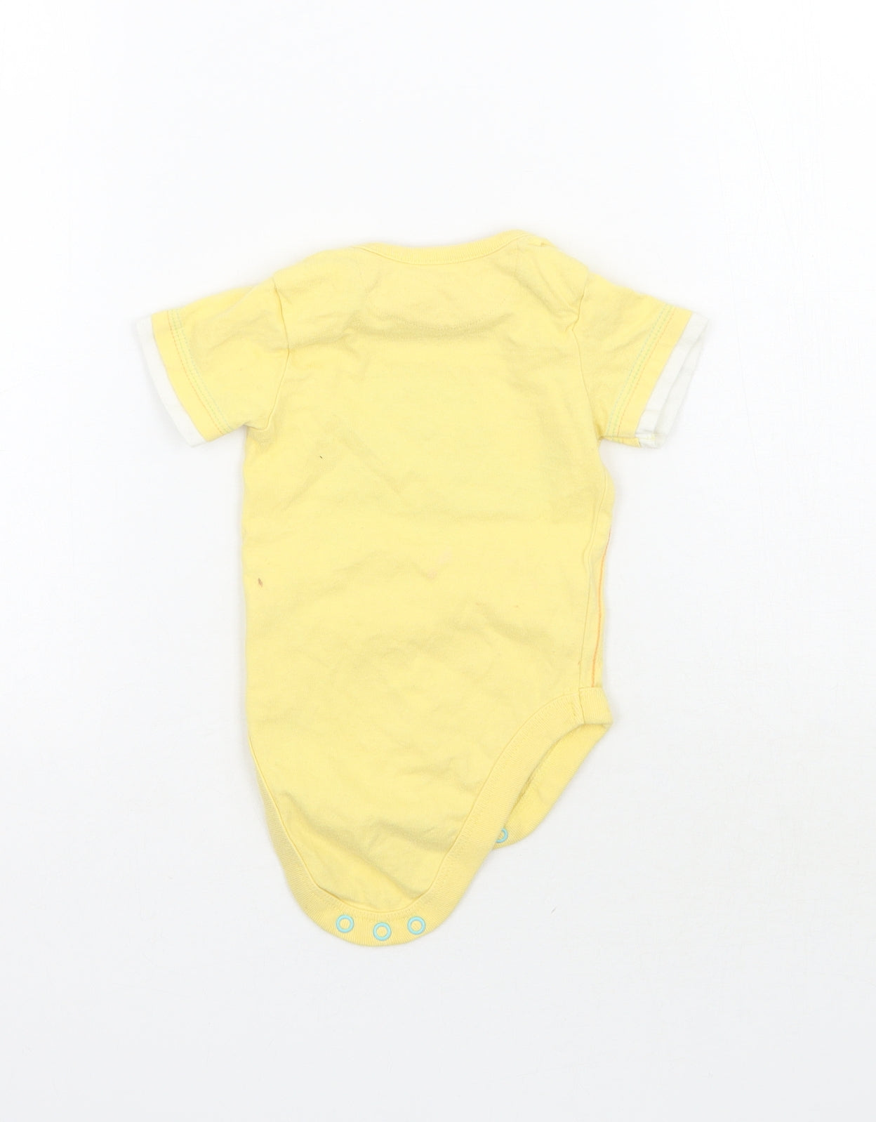 George Baby Yellow   Babygrow One-Piece Size 3-6 Months