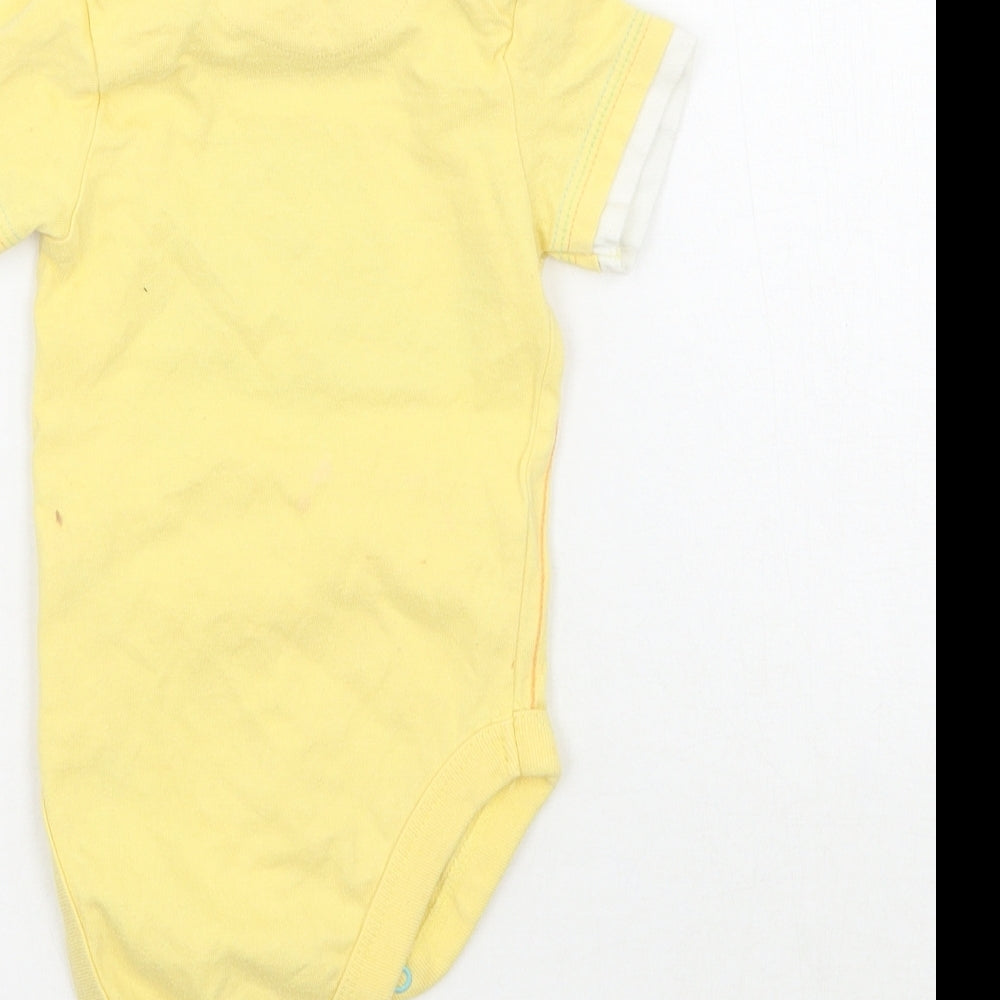 George Baby Yellow   Babygrow One-Piece Size 3-6 Months