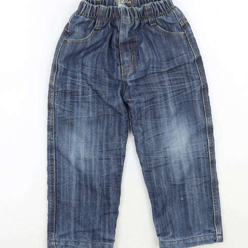Lusa Boys Blue   Cargo Jeans Size 18-24 Months