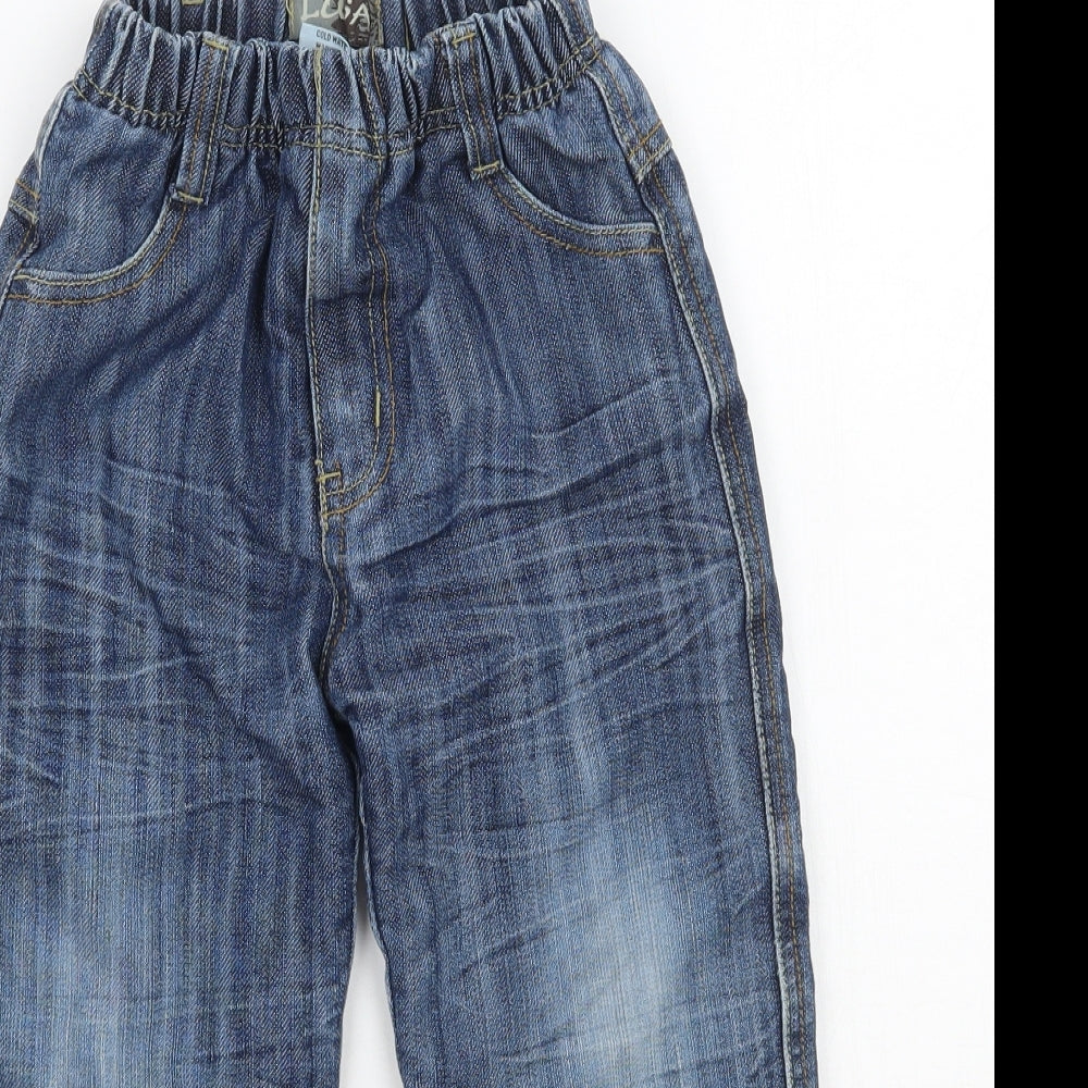 Lusa Boys Blue   Cargo Jeans Size 18-24 Months