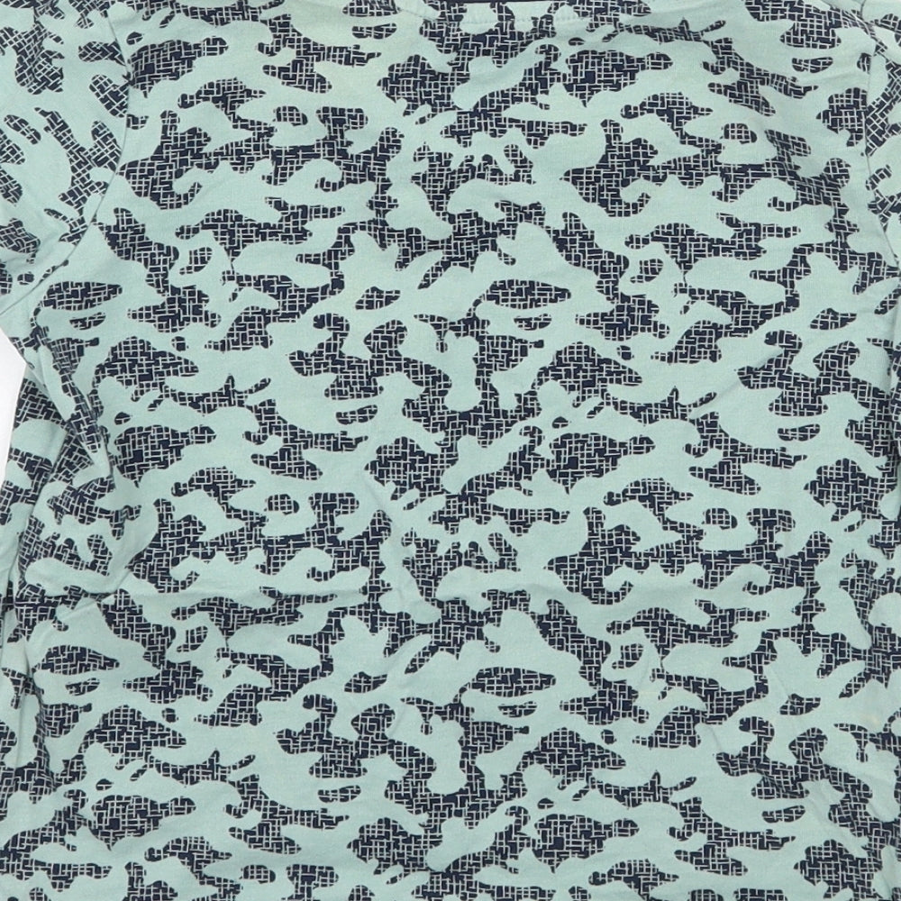 Nutmeg Boys Green Camouflage  Basic T-Shirt Size 4-5 Years
