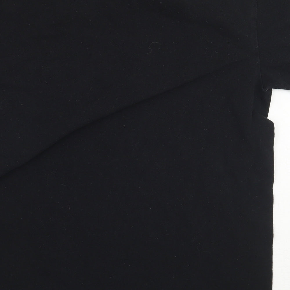 Preworn Womens Black   Basic T-Shirt Size M