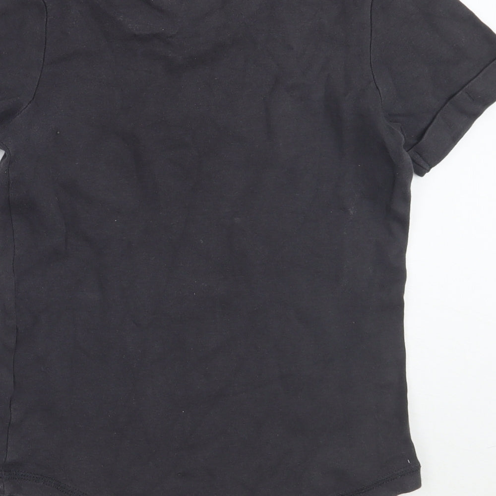 George Boys Grey   Basic T-Shirt Size 6-7 Years