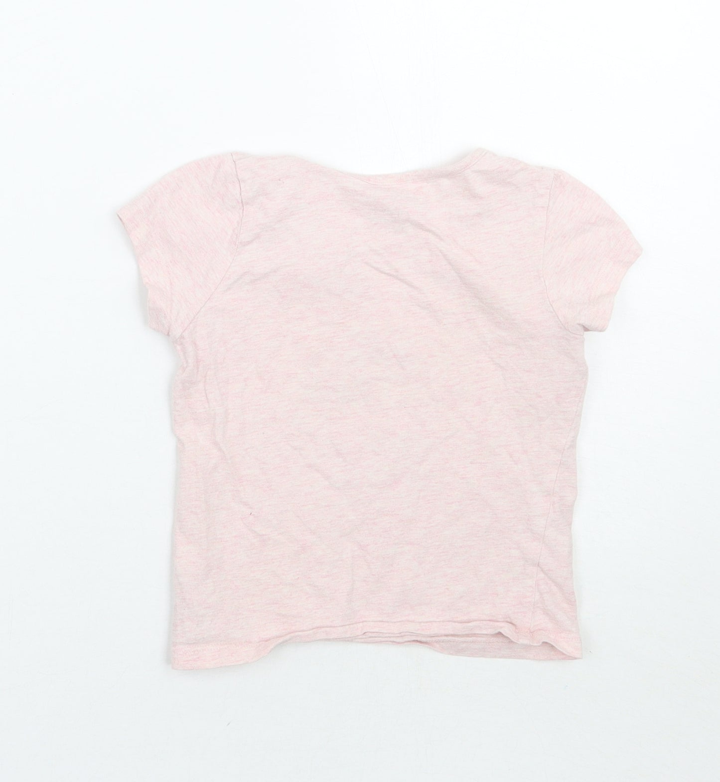 Primark Girls Pink   Basic T-Shirt Size 4-5 Years