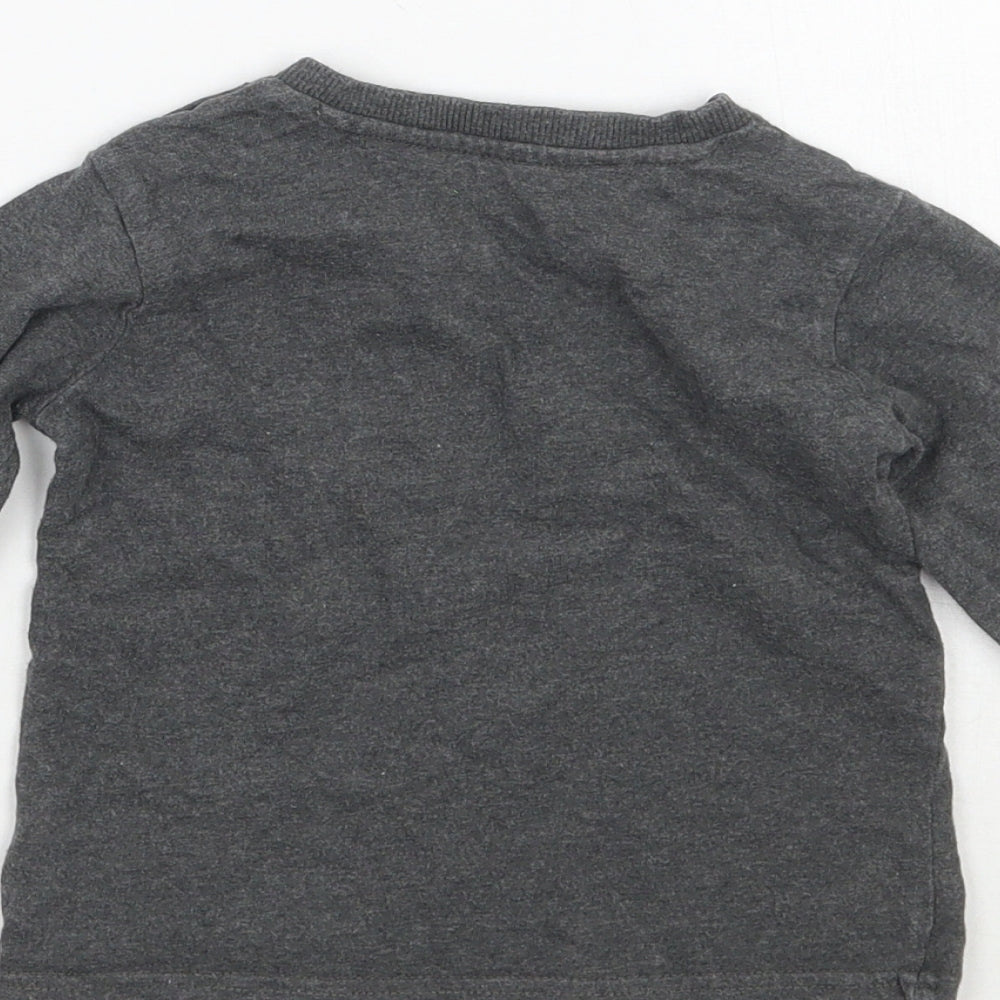 George Baby Grey   Basic T-Shirt Size 9-12 Months