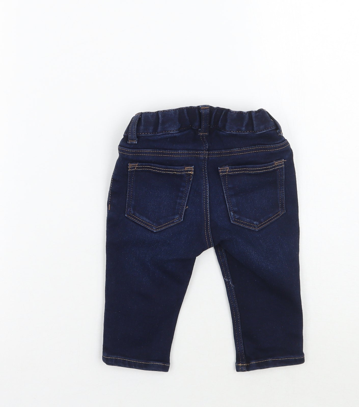 &denim Girls Blue   Capri Jeans Size 0-3 Months